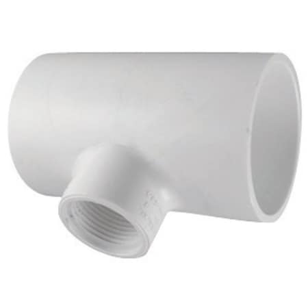 Pinpoint Charlotte Pipe &amp; Foundry PVC024013700 PVC Reducing Tee  1.25 x 1.25 x 0.5 in. FPT PI150919